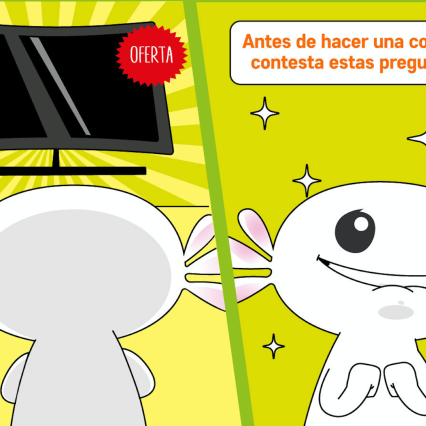 Antes de comprarlo, debes pensarlo