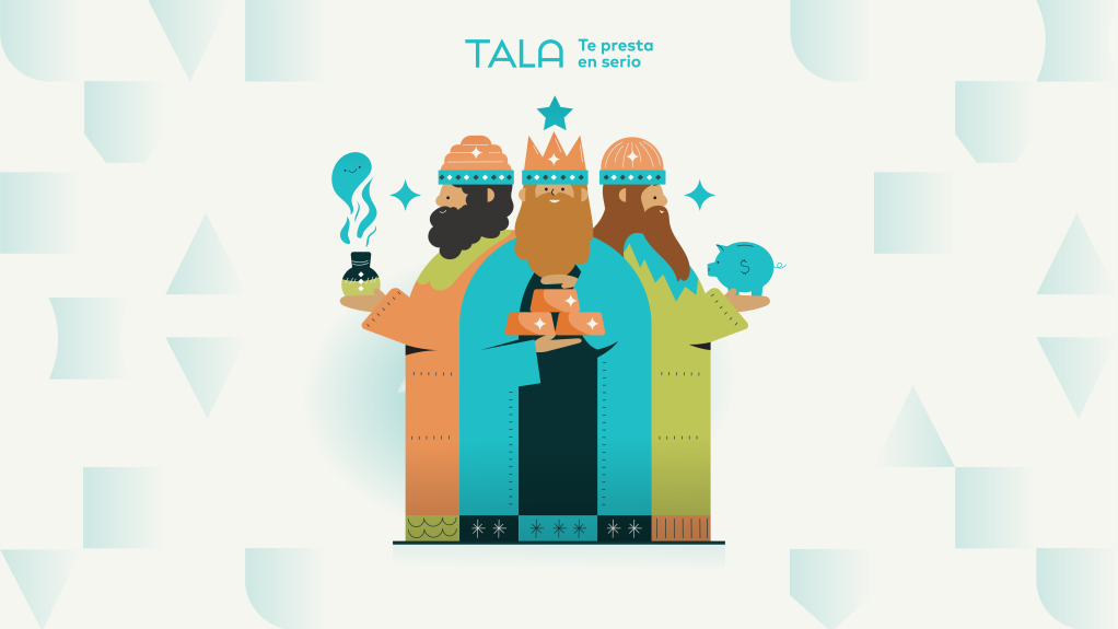 ilustración tres reyes magos