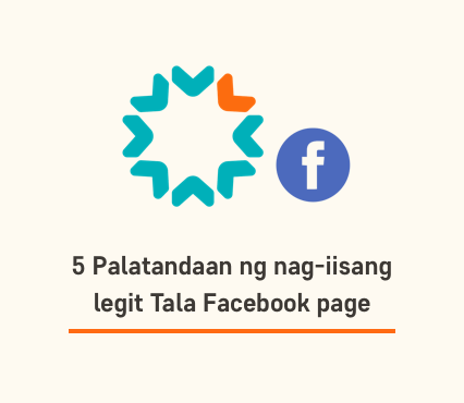 5 Palatandaan ng nag-iisang legit Tala Facebook page